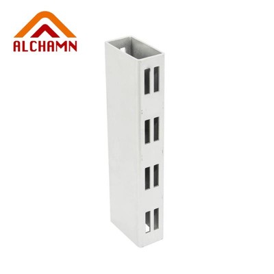 Taiwan aluminum twin slot 50mm shelving brackets